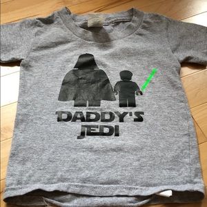 Custom Daddy’s Jedi Toddler Shirt
